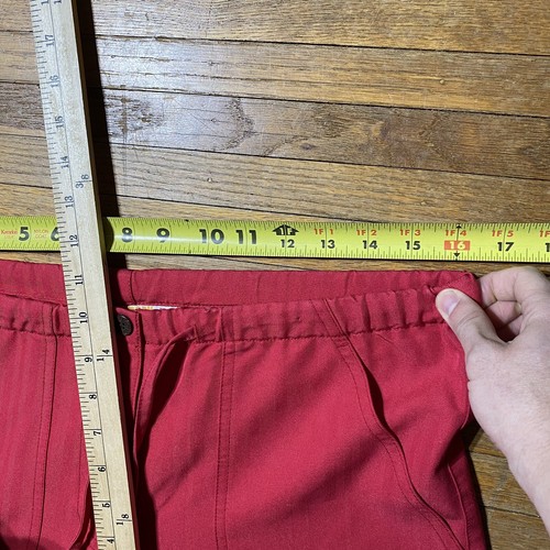 Caribbean Joe Shorts Size Small Lot Of 2, Stretch Waist Red & Blue Shorts 2 PC - Picture 12 of 14