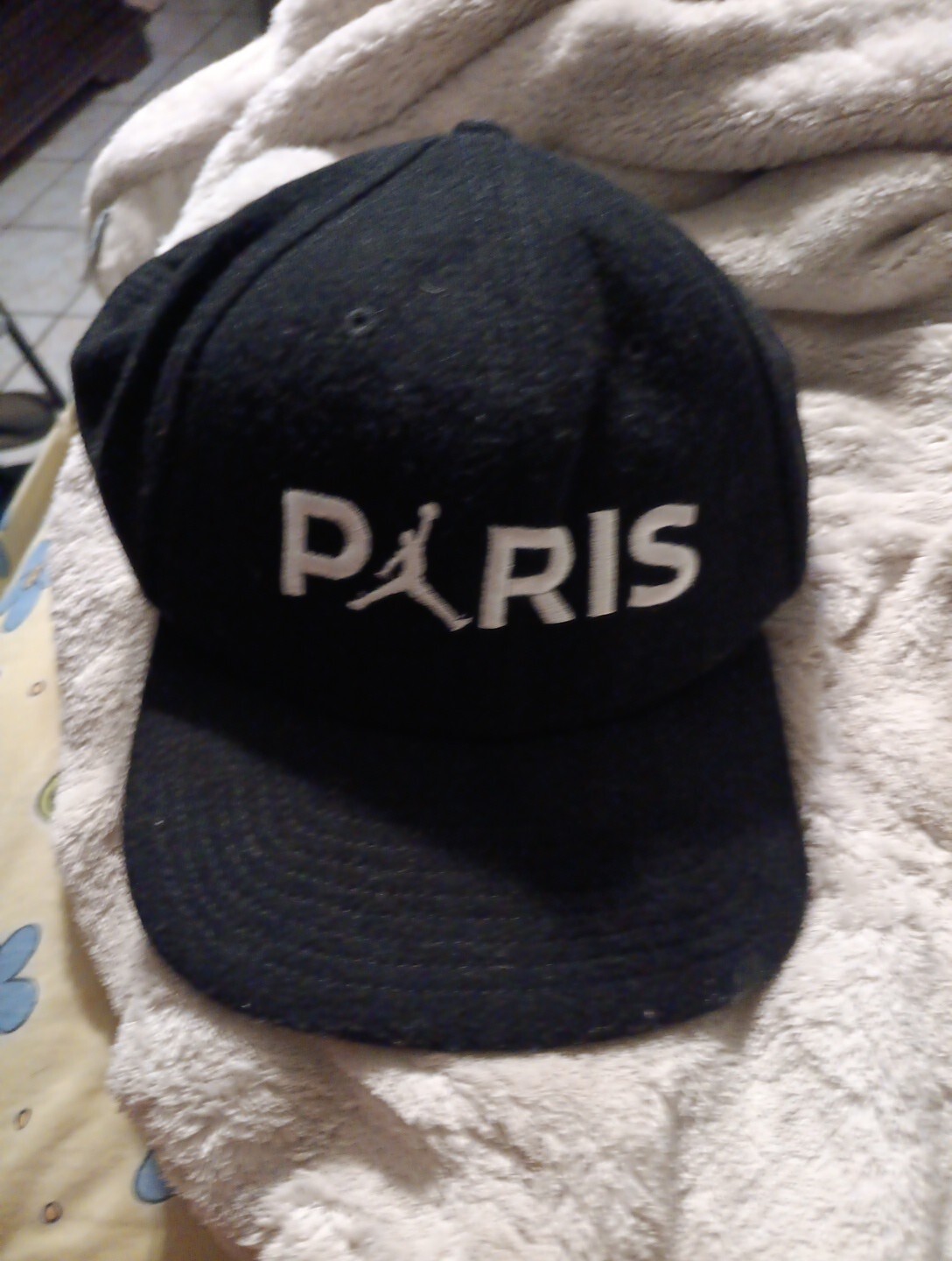 Nike Jordan Paris Saint-Germain PSG Pro Cap L Strapback Hat Black CW6399-010