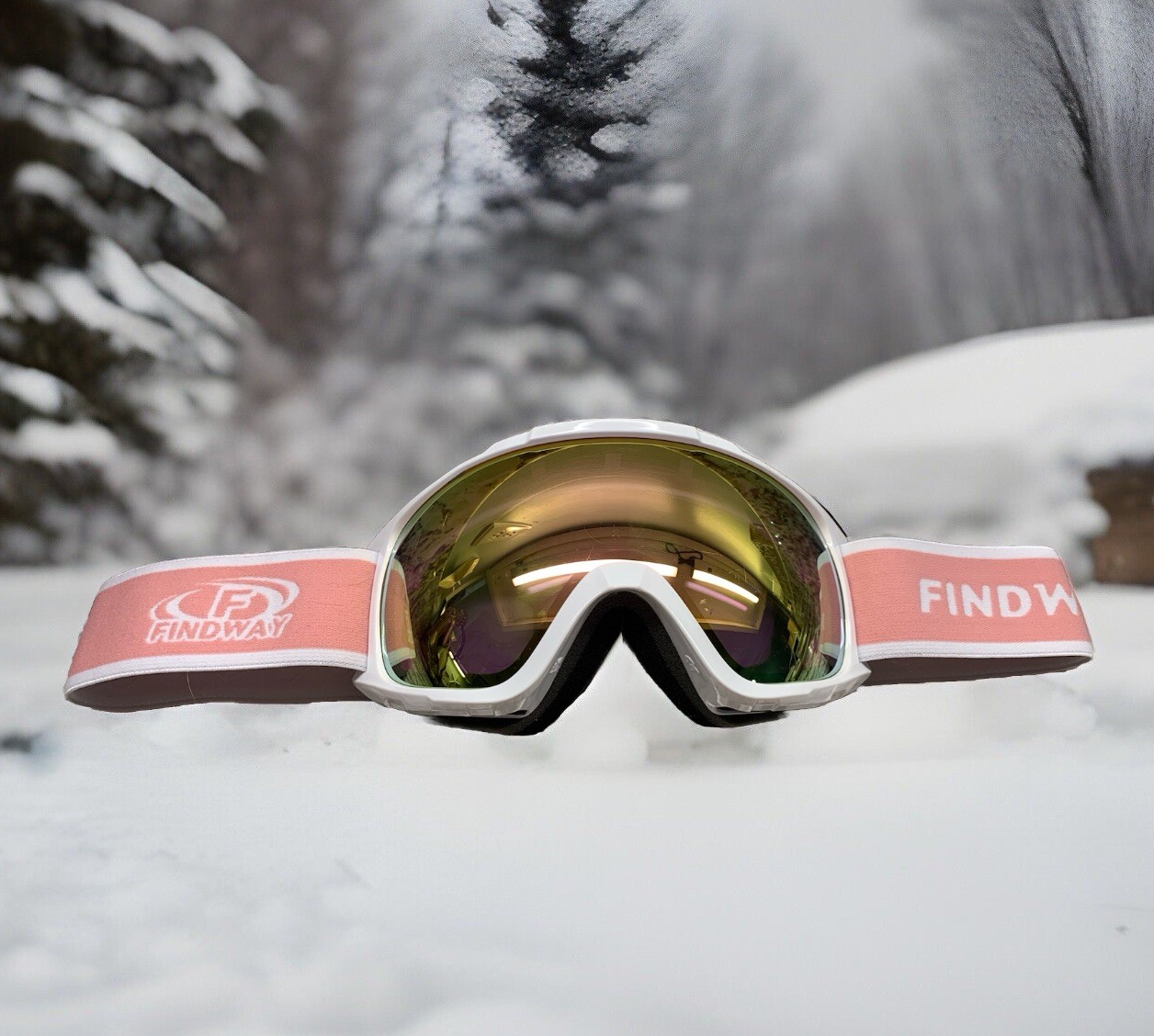 Findway Ski Goggles OTG Over Glasses Snow Snowboard Goggles  Men, Women, Youth