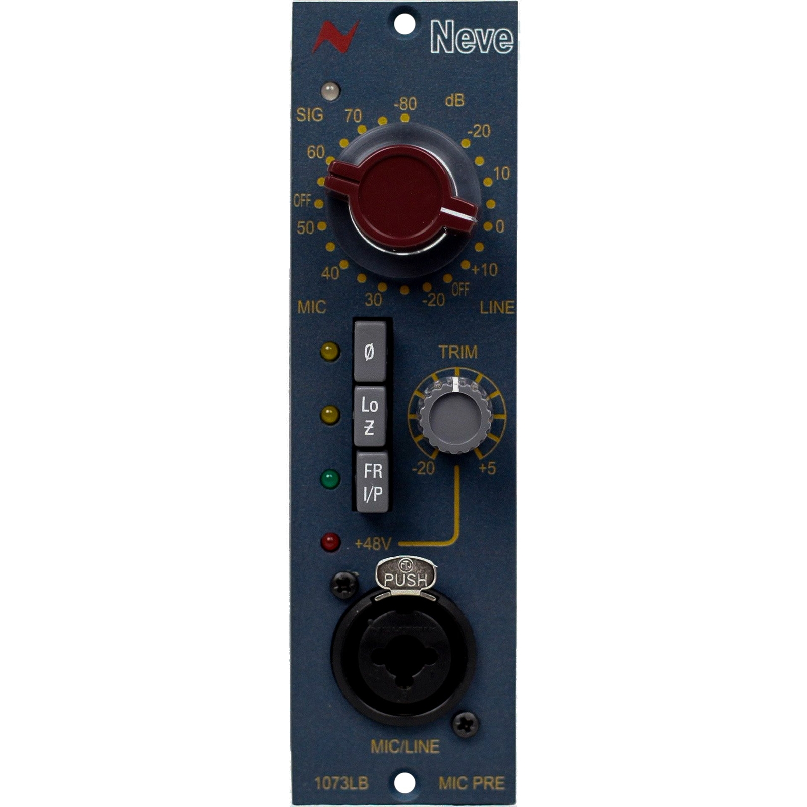Предварительный микрофонный бокс для ланча AMS Neve 1073LB серии 500