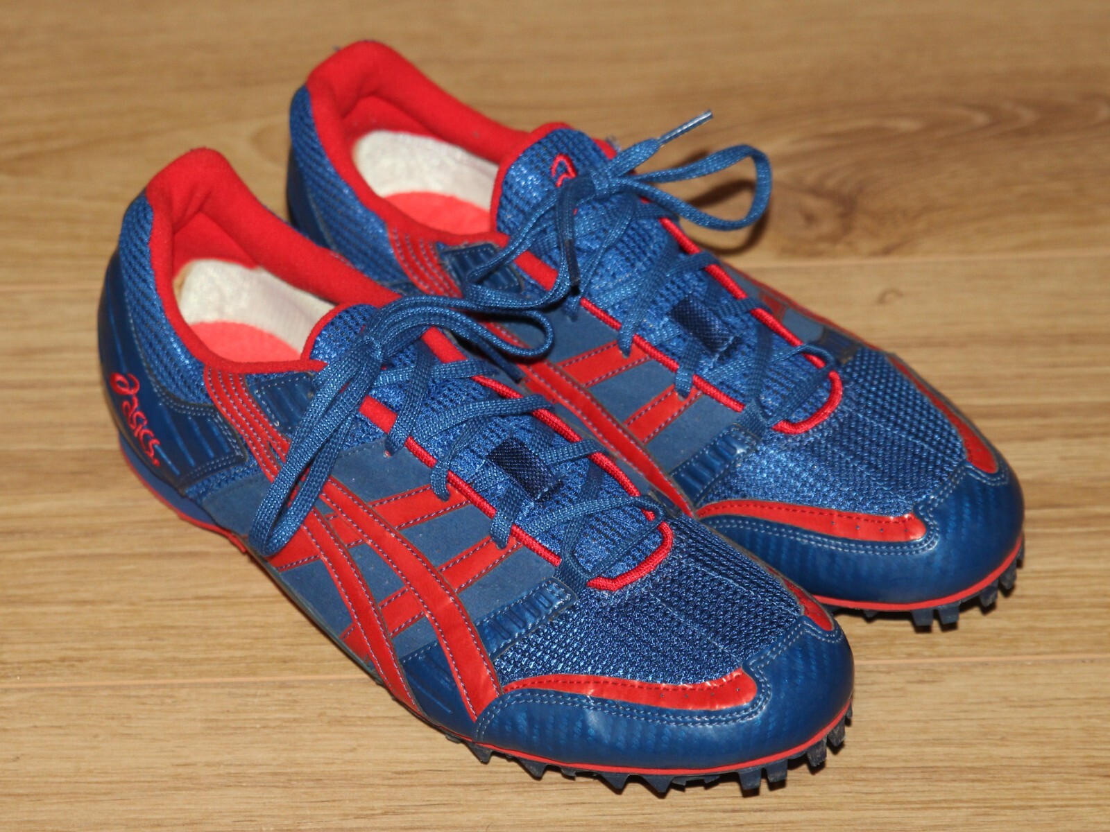 Asics Track Spikes Hyper MD GN501 True Blue Flame Mens Running Shoes UK