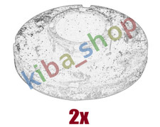 2x SPRING DISC BOTTOM/REAR FITS AUDI A4 B8 A5 A6 C7 A7 Q5 18-42 1107-0918S