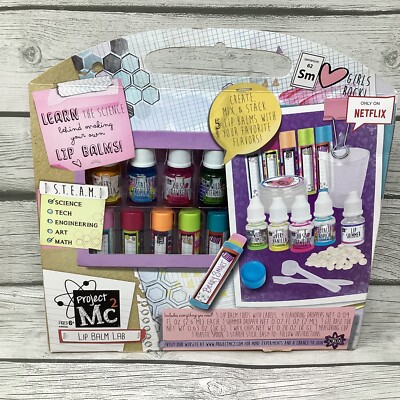 Project MC2 Create Your Own Lip Balm Lab At-Home STEM Kits For Kids