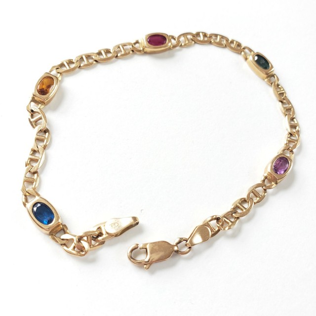 stone bracelet for ladies gold