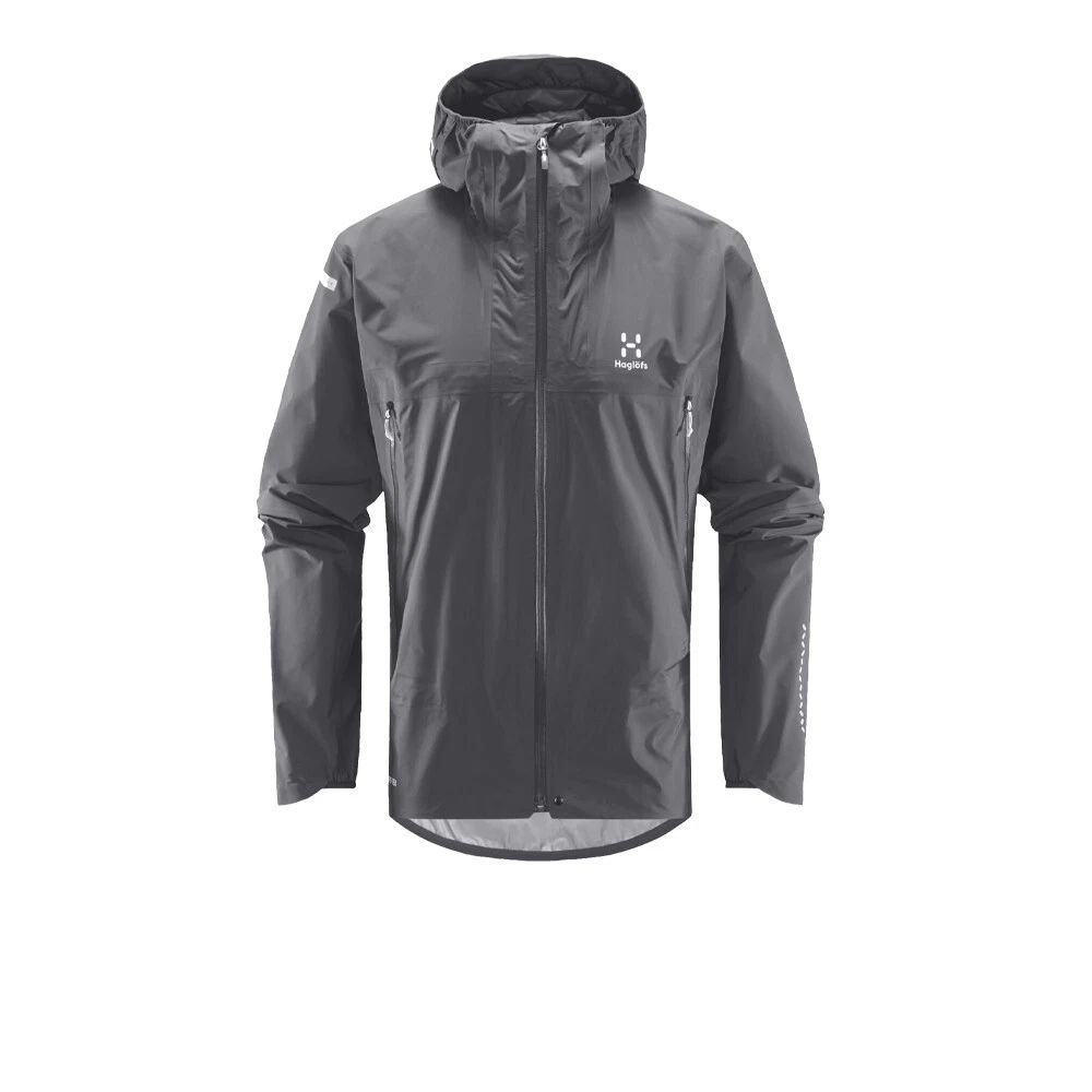 Haglofs Mens L.I.M GORE-TEX Active Jacket Top Grey Sports Outdoors