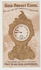 Unique Wrigley's Chewing Gum Juicy Fruit ,Pepsin , 500 Wrapper Gold Nugget Clock