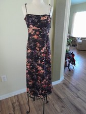 Free People Beach Party Tie Shoulder Midi Dress Size 4 NWT