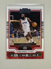 2023-24 Contenders James Harden Game Night Ticket #1