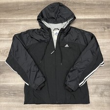 2001 Adidas Track Jacket Zip Up Athletic Hoodie - Size: Small