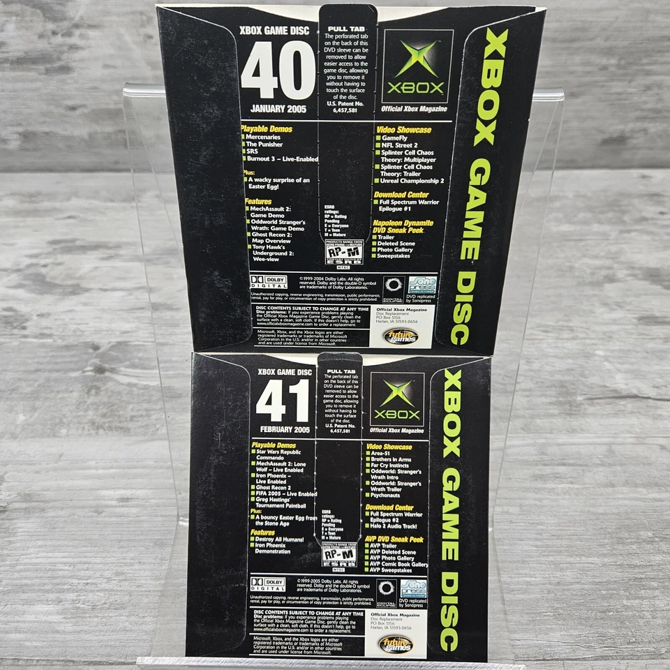 Official Xbox Magazine Demo Game Disc Lot (13) 2005 Complete Year + Holiday Disc - Image 3 of 4