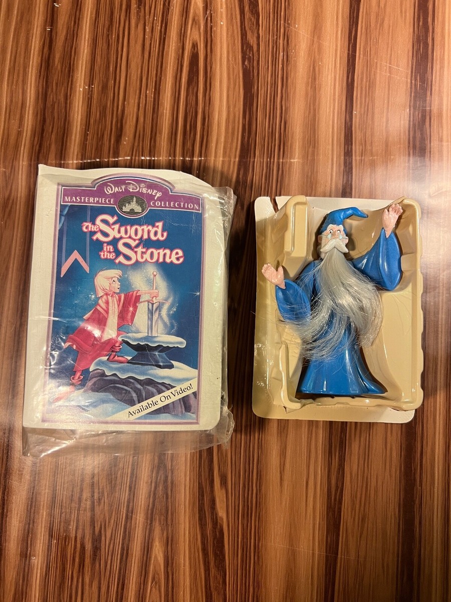 The Sword in the Stone Merlin Disney Mini VHS Style McDonalds