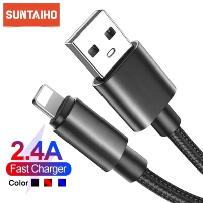 Suntaiho USB Cable Charger for iPhone 13 12 Pro Max 11 XR XS X 8 7 6S