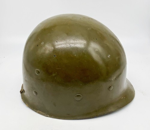 Vintage WWII period Hell On Wheels Army Helmet Liner 2nd Armor Division ID'D - Picture 7 of 9
