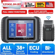 XTOOL D8BT Bluetooth ALL Systems OBD2 Diagnostics Tool Bi-Directional ECU Coding
