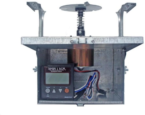 Spinner Unit 12-Volt Heavy Duty Motor Digital Timer Adjustable Feed Flow - Picture 2 of 12