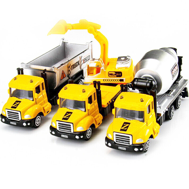 Esaierr Juegos De Carros Trucks Alloy Engineering Car Toy Set Boys