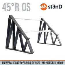 SUPPORT UNIVERSEL pour SYNTHÉS / MANETTES / FX - 45° - surélevé - style ouvert