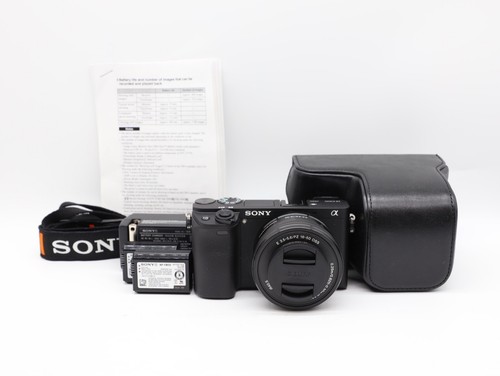 Sony Alpha A6300 24.2MP Digital Camera (Kit w/ 16-50mm Lens) - 37 SHOTS!