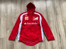 Mens F1 Formula Puma Scuderia Ferrari 2011/12 Hooded Jacket Windbreaker Size S