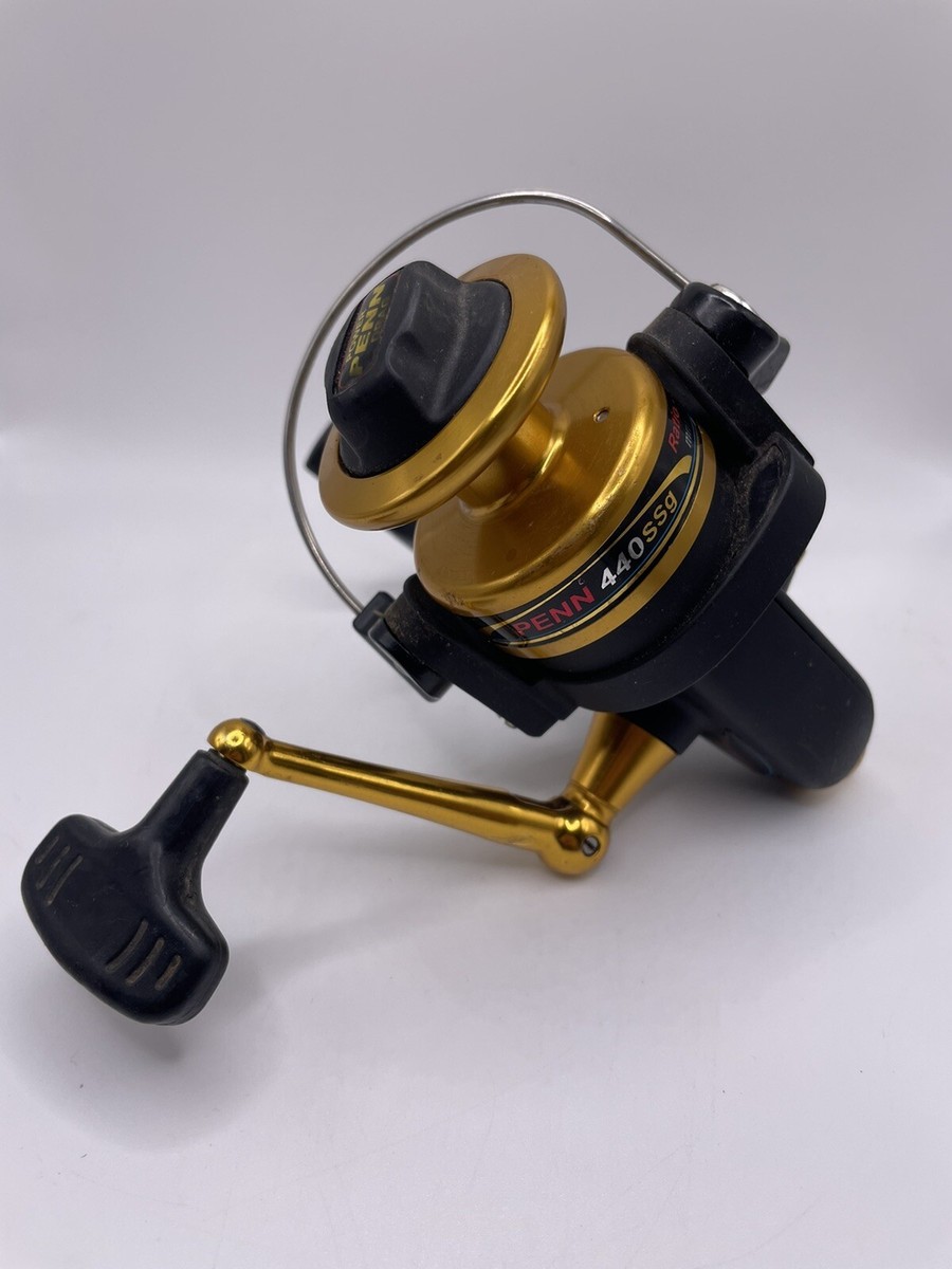 PENN 440 SSG GOLD BLACK SPINNING REEL POWER PENN DRAG | eBay