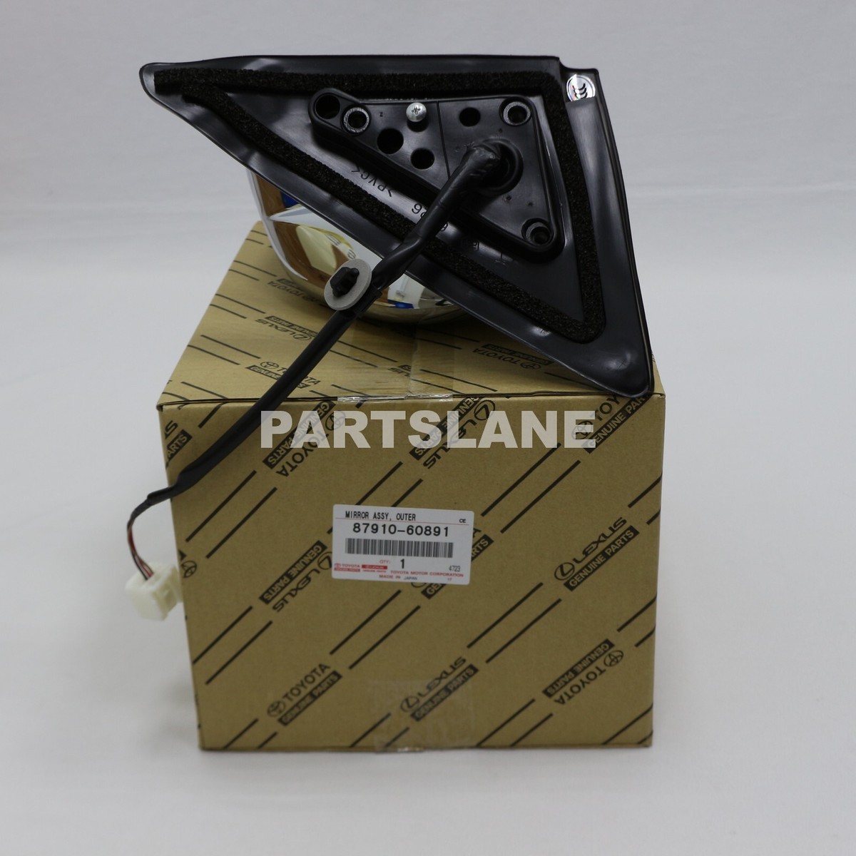 Toyota Land Cruiser HDJ100 OEM Outer Right Rear View Mirror
