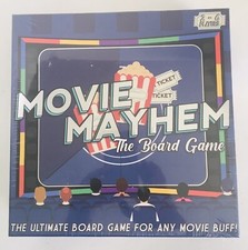 Movie Mayhem the Board Game for Movie Buffs New Sealed