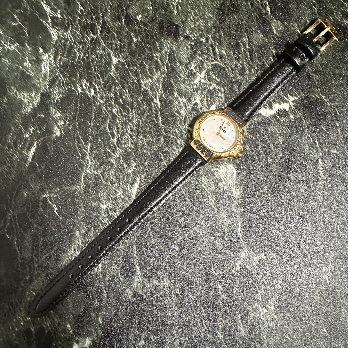Battery Replaced 】FENDI Quartz Watch 430L SWISS MADE Women's