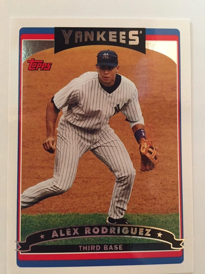 "MOST FEARED HITTERS" PROGRAM MAGAZINE MLB RODRIGUEZ BASEBALL CARD MAJORS 7238 - Image 3 of 3