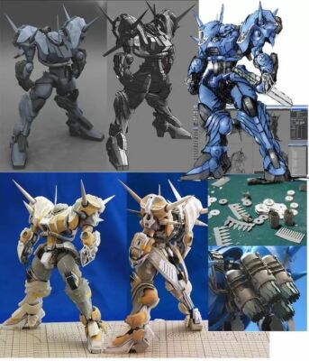 MG 1/100 YAMS-130B GREIFER RESIN FULL GARAGE KIT MSV 0096 Mr