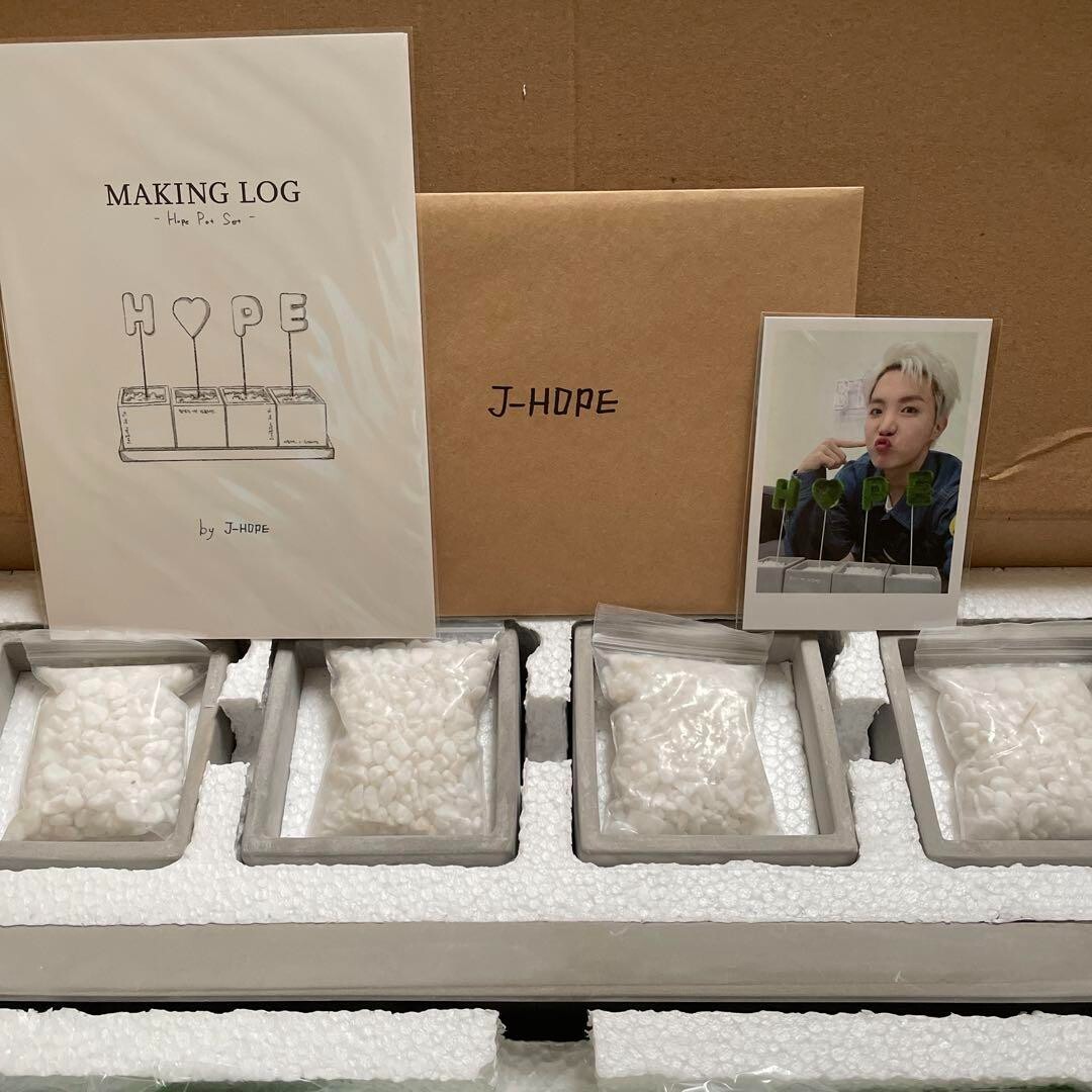 BTS ARTIST MADE COLLECTION by J-hope HOPE POT SET MAGIC SHOP