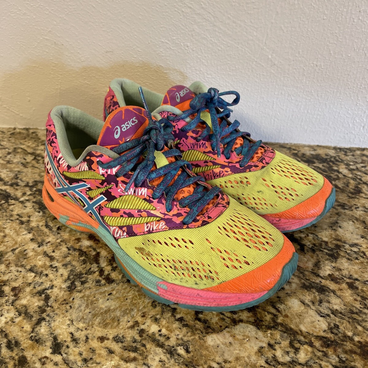 ASICS Womens Shoes Gel Noosa Tri 10 T580N Multicolor Running