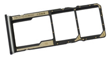 OEM XIAOMI REDMI A2 REPLACEMENT BLACK DUAL SIM MICRO SD CARD HOLDER TRAY