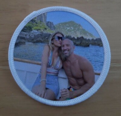 Chrishell Stause und Jason Oppenheim Patch Badge Aufnäher Badges