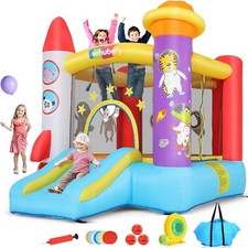 Inflatable Bounce House for Kid 3-12, 8.9ft X 6.9ft Indoor/Ourdoor Bouncy House