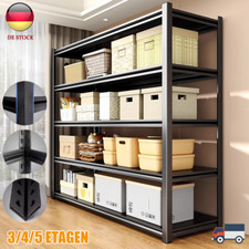 Schwerlastregal Steckregal Lagerregal Kellerregal Regal verzinkt Werkstattregal