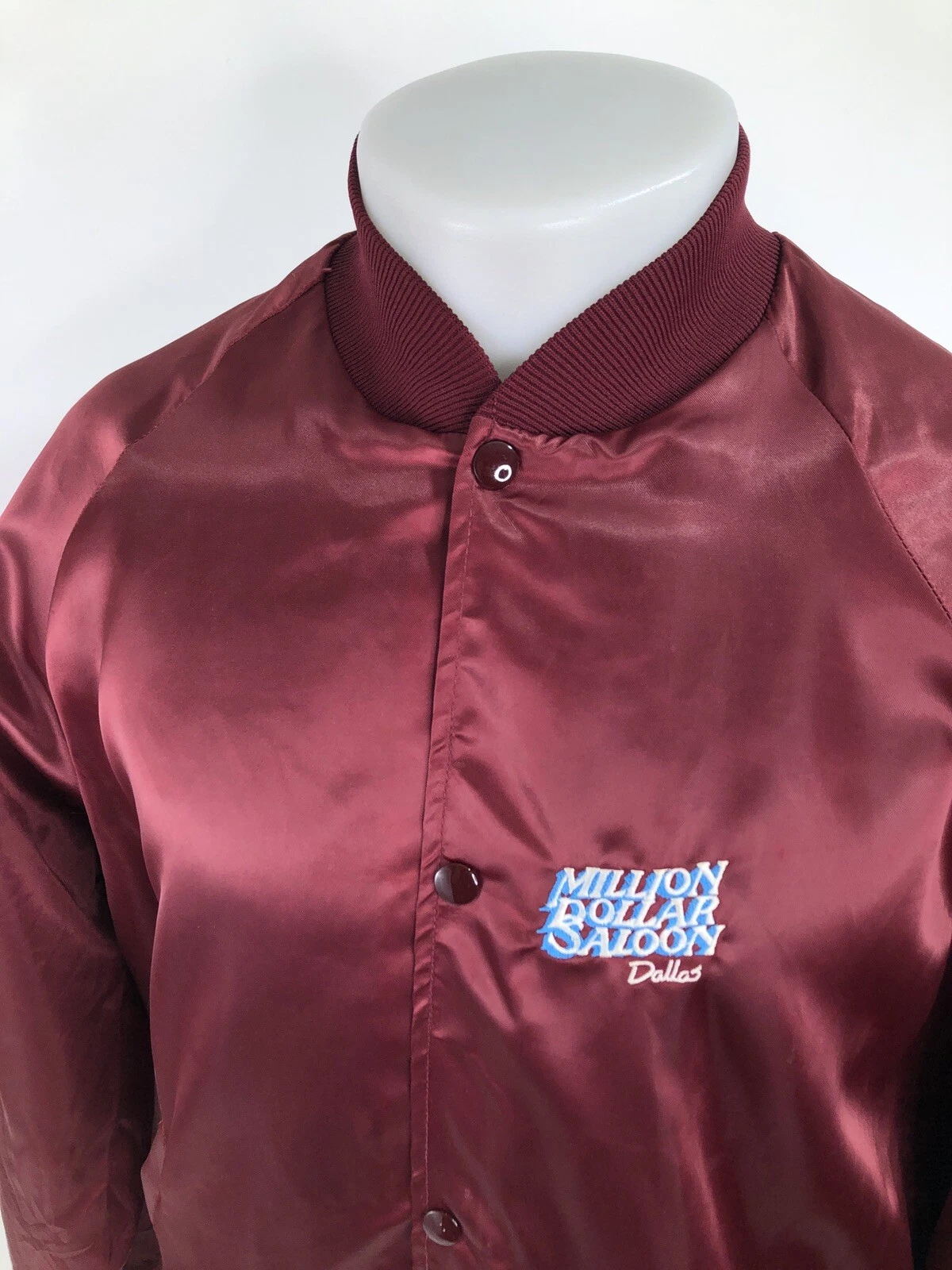 Rare MILLION DOLLAR SALOON / DALLAS TEXAS Adult Gentlemen Strip Club XL Jacket - product detail image 4