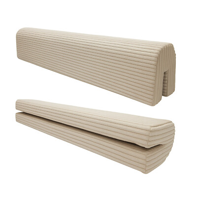 Leanbe Bettkantenschutz für Kinderbetten Kissen für bettumrandung  CORD 50-120CM