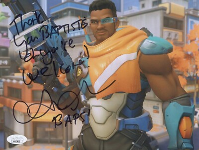 BENZ ANTOINE Hand Signed OVERWATCH 8x10 BAPTISTE Photo Autograph JSA ...