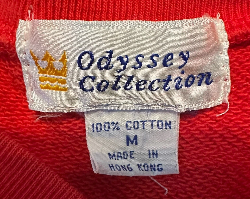 Sudadera Pullover Vintage Colección Odyssey Bordada Joyas Estrás Foto 4 de 4