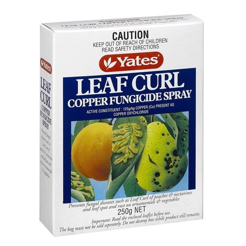 Yates LEAF CURL SPRAY 250g Copper Fungicide, Use In Peaches