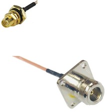RG316 RP-SMA Female O-Ring to N FLANGE FEMALE RF Cable Rapid-SHIP LOT
