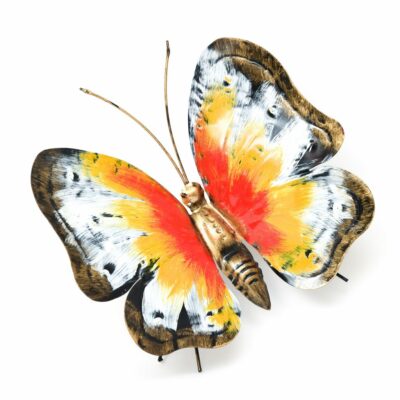 Giant Wrought Iron Butterfly Hanging Various Colors Gift Idea 38cm x 37c