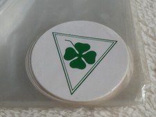 10 STÜCK  Vintage Alfa Romeo KLEEBLATT  70er 80e  Jahre Sticker AUFKLEBER 4 cm