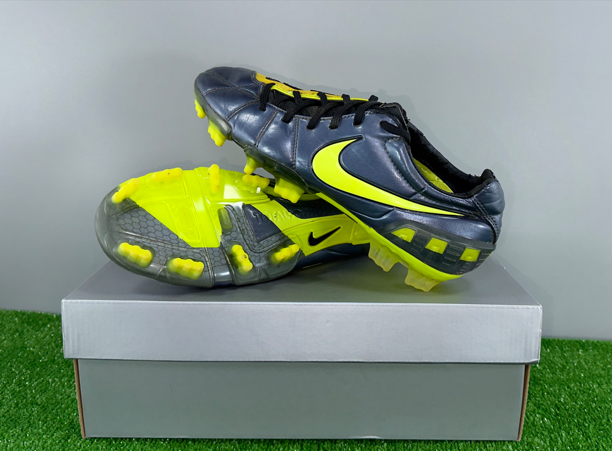 Nike Total90 Laser lll FG 385423-470 Elite US8.5 UK7.5 Grey boots