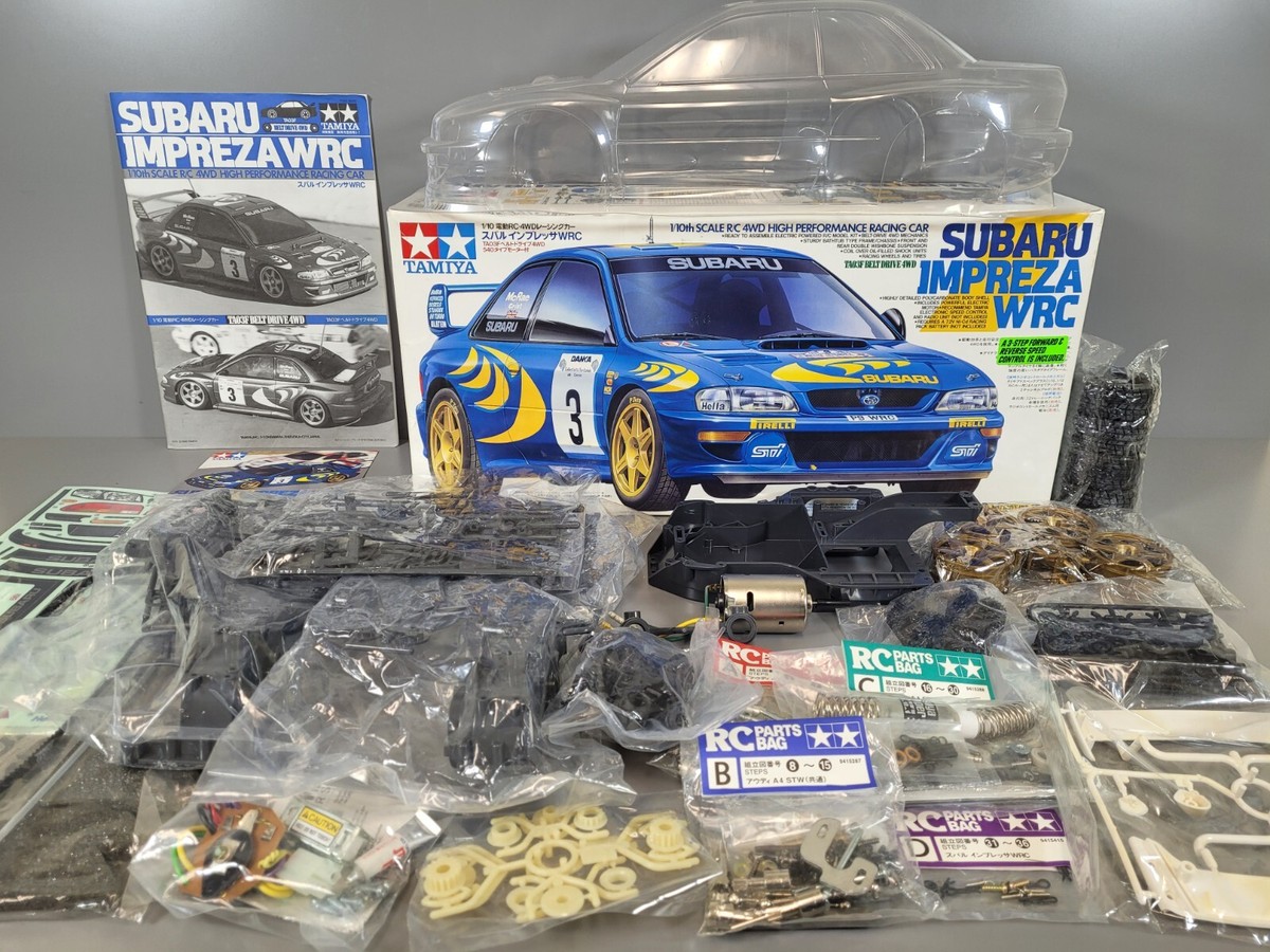 Rare New 1998 Tamiya 1/10 RC SUBARU IMPREZA WRC TA03F