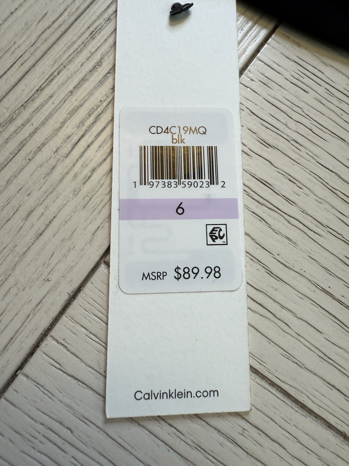 NWT Calvin Klein Illusion Band Bell Sleeve Black Sheath Dress Size 6 MSRP $89.98 thumbnail 13