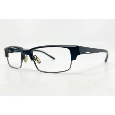 Orgreen Denmark OZZY 158 Eyeglasses Black Grey Acetate Titanium 54-17 Handmade