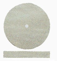 JSP GUMMEES 7/8'STRAIGHT EDGE/FP WHITE 220 GRIT SILICON CARBD