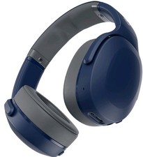 Skullcandy Crusher Evo Bass Adjustable NC Bluetooth Wireless Headphones Blue