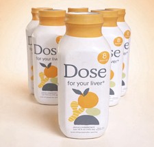 DOSE For Your Liver - Optimal Liver Function/Liver Cleanse 16oz x 6PACK NIB